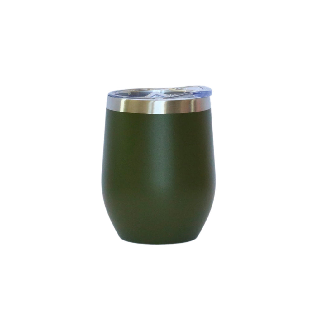 Olive 12 oz Stemless Wine Tumbler