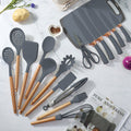 19-Piece Cooking Utensil & Knife Block Set