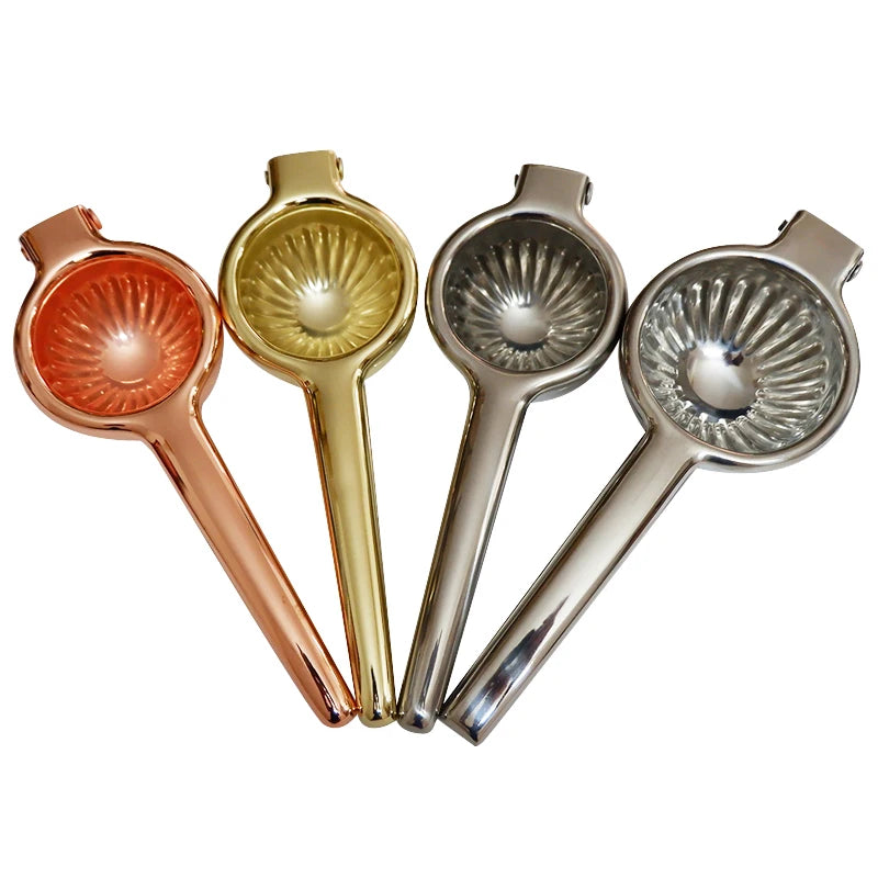 Manual Stainless Steel Lemon Squeezer - Citrus Press Juicer Tool