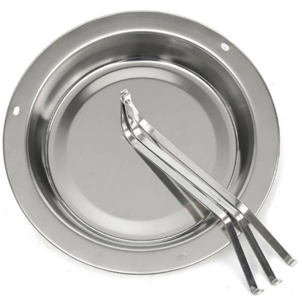 Stainless Steel Chicken Roaster Stand - BBQ Poultry Holder