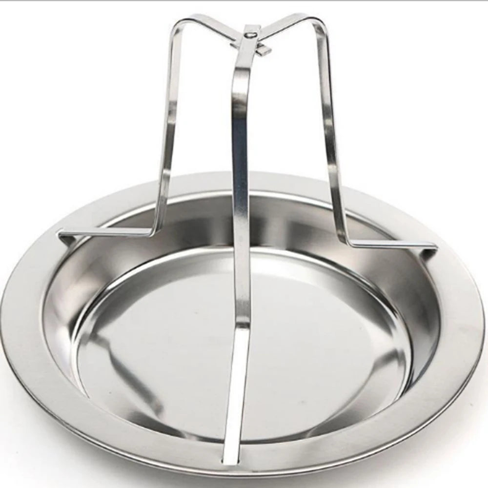 Stainless Steel Chicken Roaster Stand - BBQ Poultry Holder
