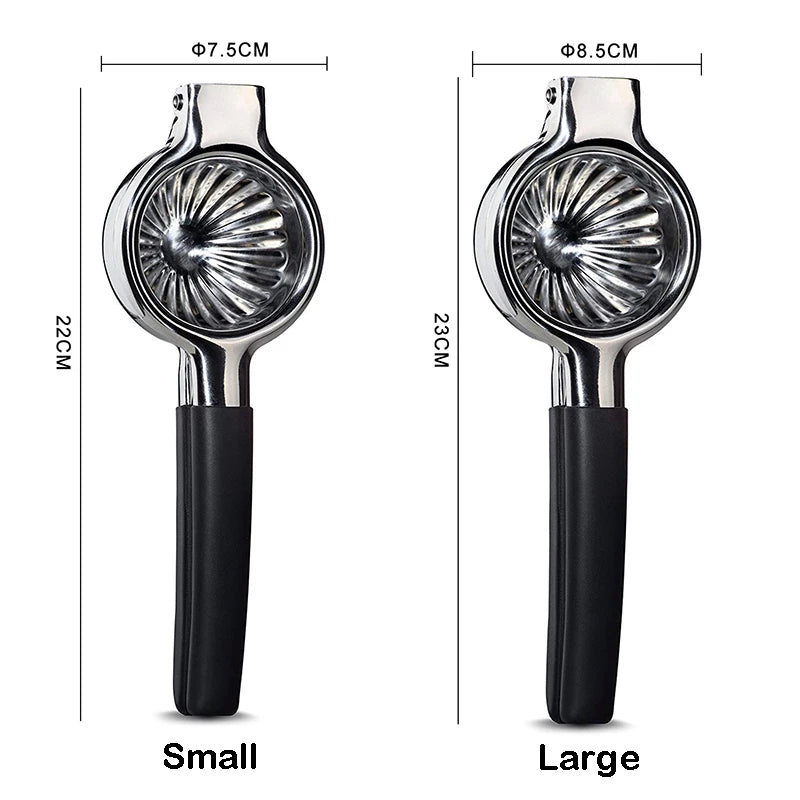 Stainless Steel Lemon Squeezer - Manual Citrus Press