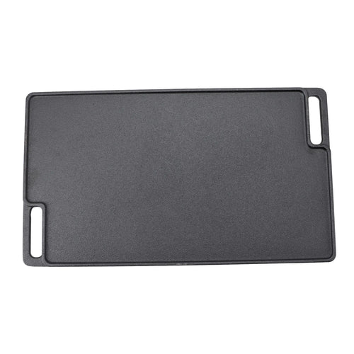 Pre-Seasoned Cast Iron Reversible Rectangular Grill Griddle Pan – Non-Stick, for Oven & Stovetop