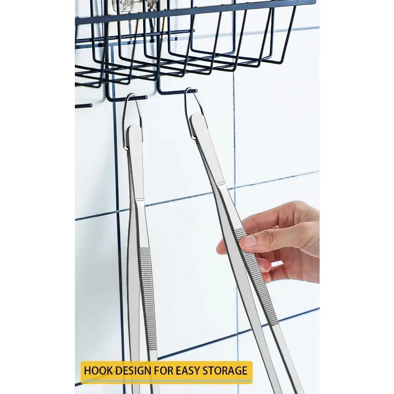 304 Stainless Steel Cooking Tweezers - 10 or 12 Inch