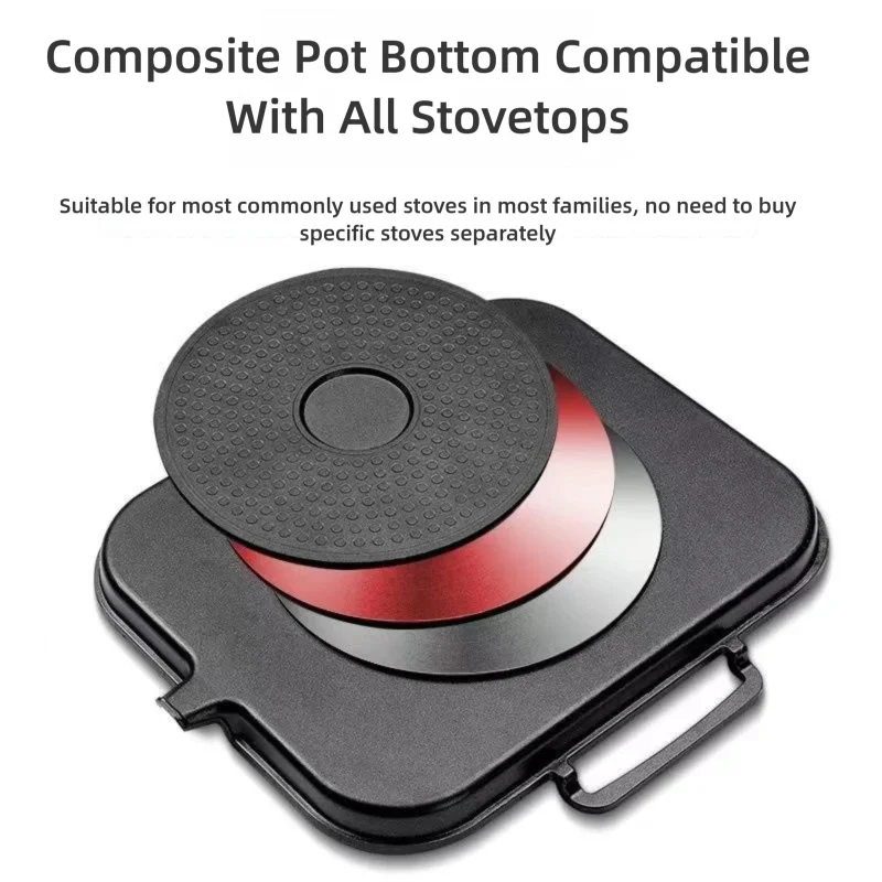Korean BBQ Grill Pan - Smokeless Cast Aluminum Nonstick