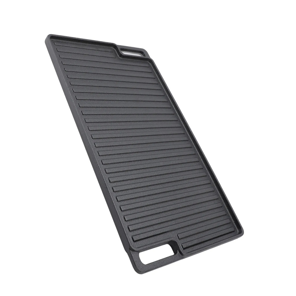 Cast Iron Reversible Grill Griddle - Pre-Seasoned