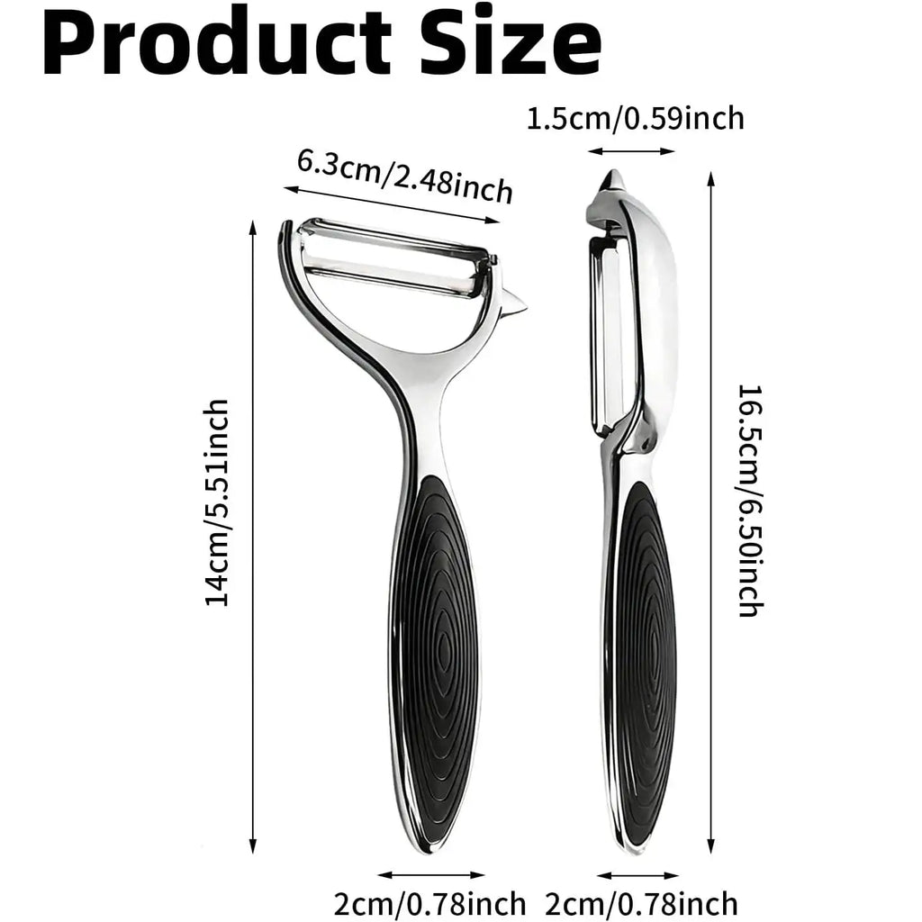 Y-Shaped Vegetable Peeler - Rotating Blade Kitchen Tool